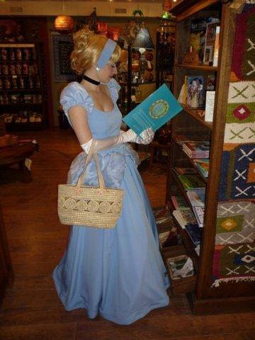 Princess Cinderella reading Fairy tales from around the world