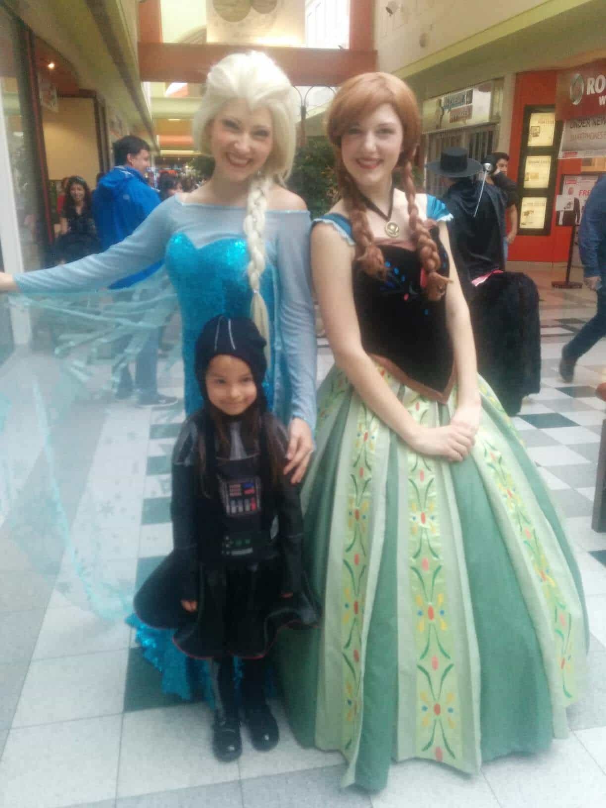 Calgary Kids came to visit with Ice Queen and Snow Princess