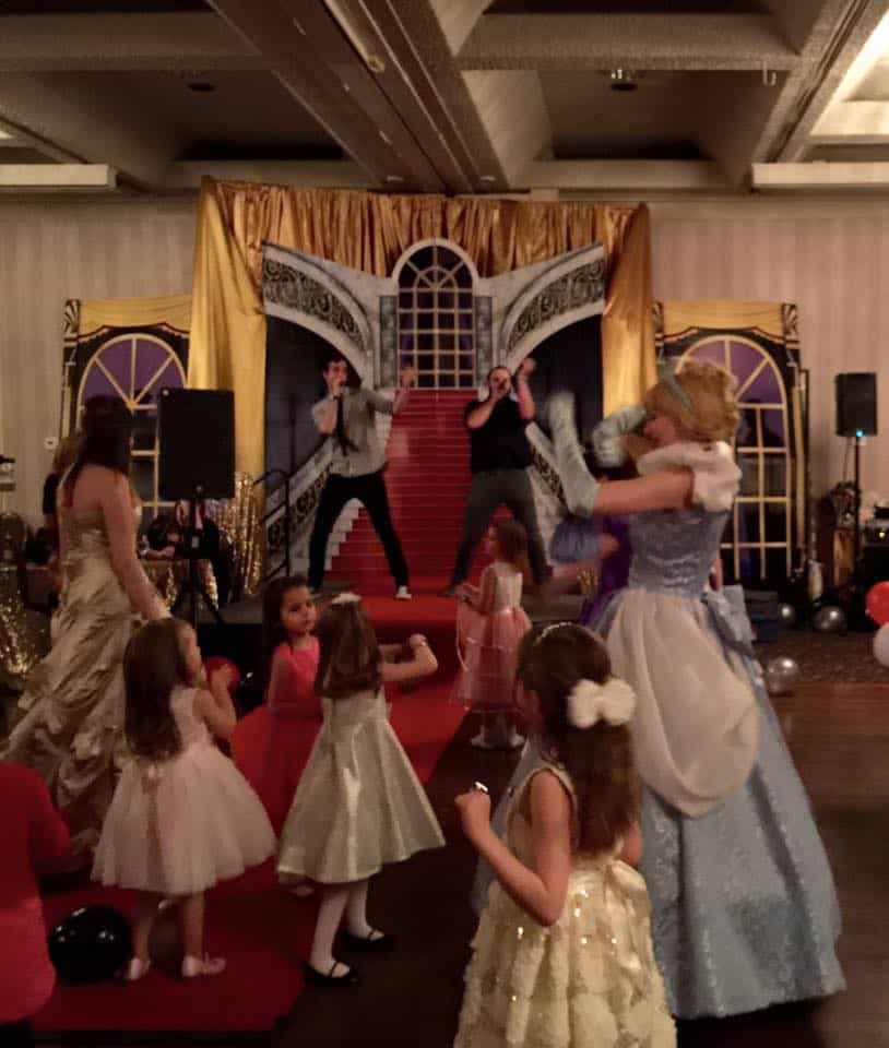 HOJA performing for Cinder Princess and Calgary girls