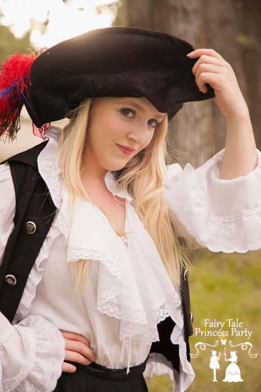 Arrrrgh Matey! Have a girl pirate attend your party!