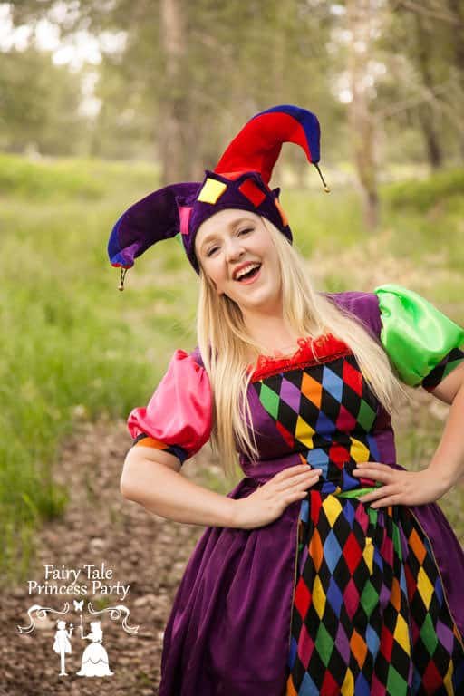 Calgary Jester performer for birthday parties for boys and girls