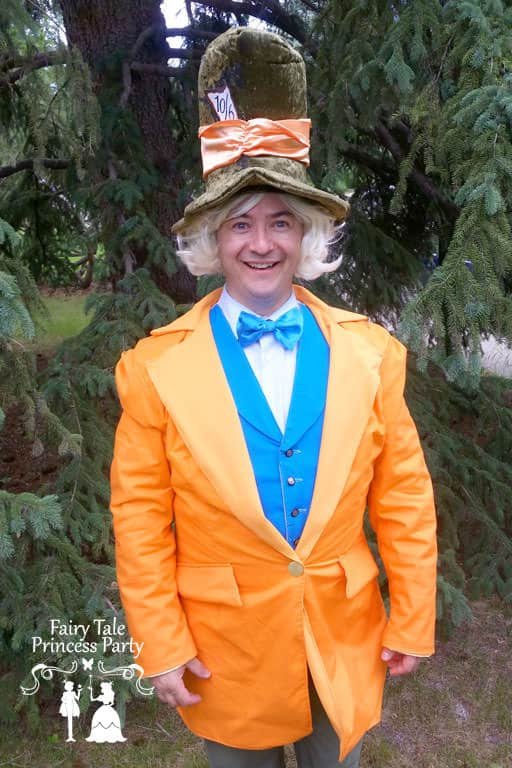 Calgary's classic Mad Hatter children's character is a hilarious addition to any celebration