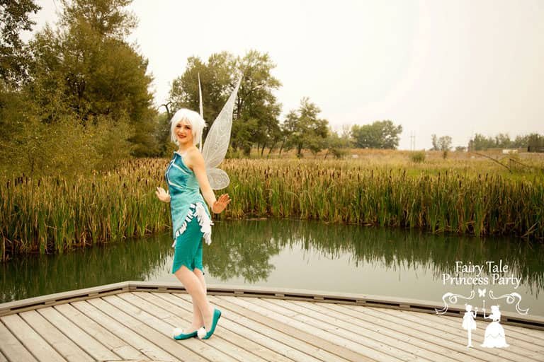 The Frost Fairy is more comfortable in the land of ice and snow, but she likes to visit Calgary